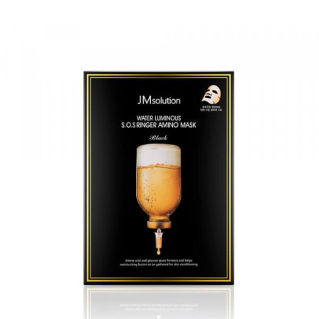 [JMSOLUTION] НАБОР Укрепляющая тканевая маска С АМИНОКИСЛОТАМИ Water Luminous S.O.S. Ringer Amino Mask, 10 шт*35 мл