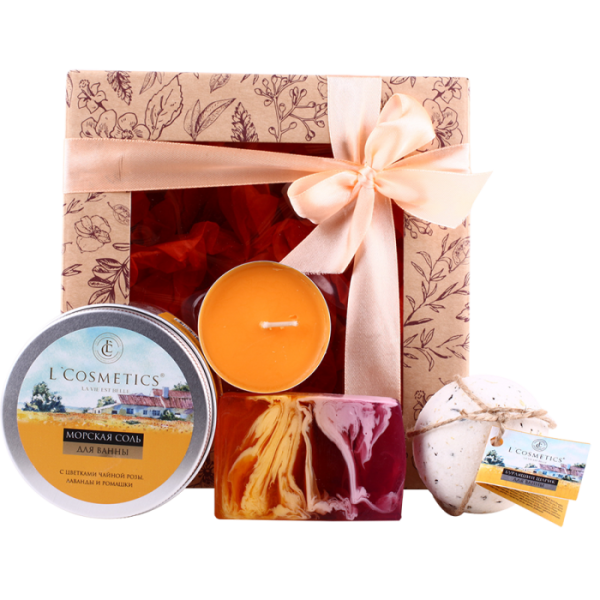 [L'Cosmetics] Подарочный набор L'Cosmetics серии La vie est belle - "Для ванны"