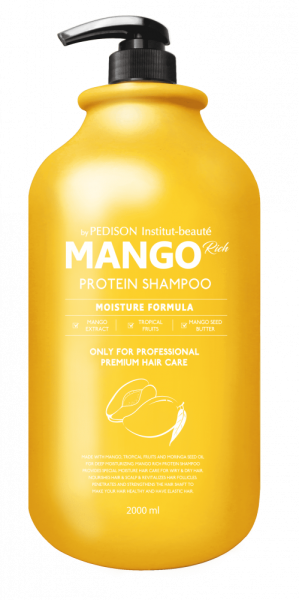 [Pedison] Шампунь для волос МАНГО Institute-Beaute Mango Rich Protein Hair Shampoo, 2000 мл
