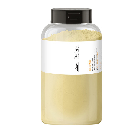 [Bathpa] Соль для ванны ПЕНЯЩАЯСЯ/ЦИТРУС Bathpa Australian Salt Bubble - Fresh Yuja, 500 гр