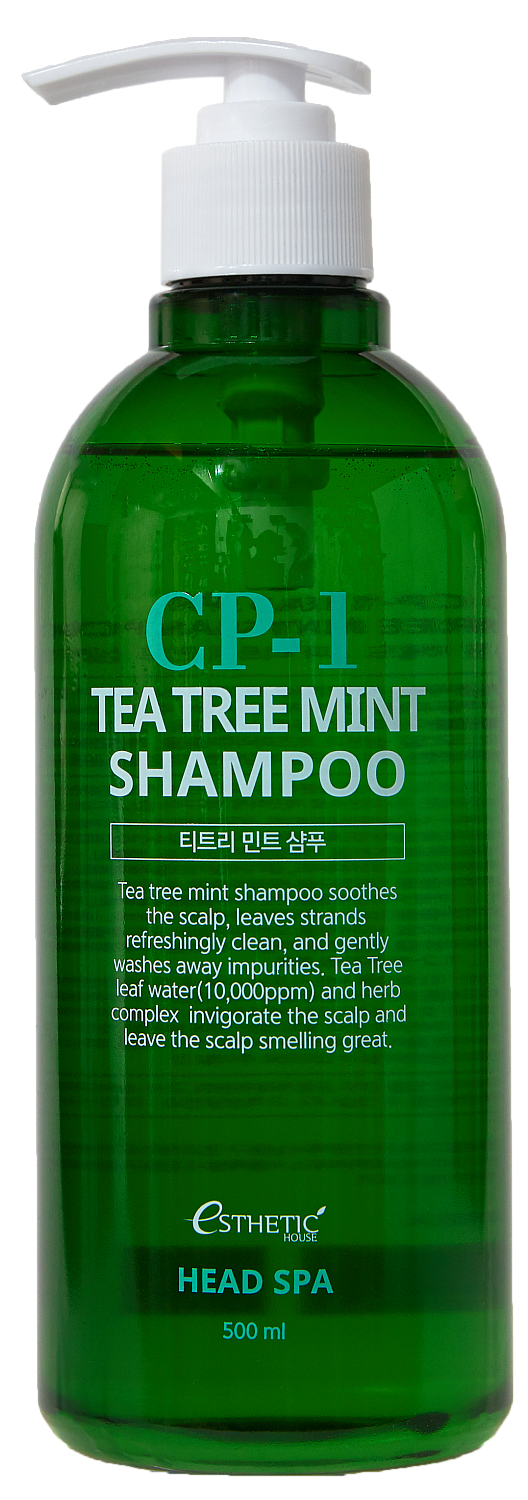 [ESTHETIC HOUSE] Шампунь для волос УСПОКАИВАЮЩИЙ CP-1 TEA TREE MINT SHAMPOO, 500 мл