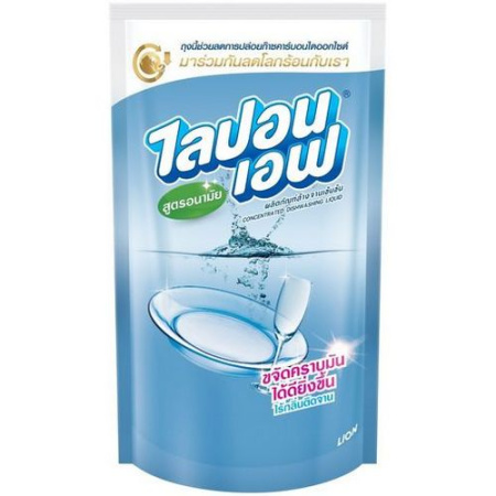 [LION] Средство для мытья посуды LIPON-F Гигиеническая формула (мягкая упаковка), 550 мл