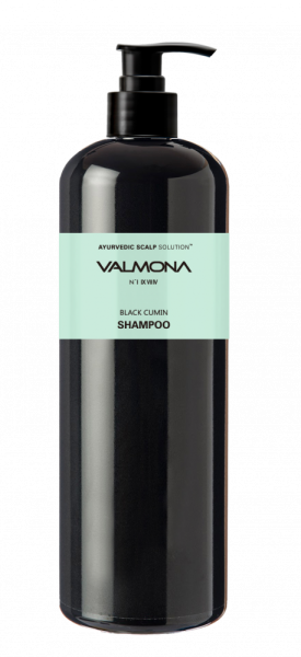 [VALMONA] Шампунь для волос АЮРВЕДА Ayurvedic Scalp Solution Black Cumin Shampoo, 480 мл