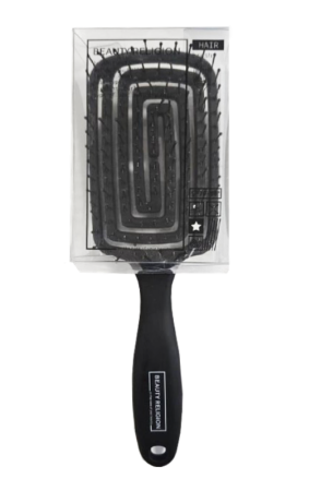 [BEAUTY RELIGION] Расческа массажная/распутывающая ЧЁРНАЯ мини формат Massage Brush mini black, 1 шт